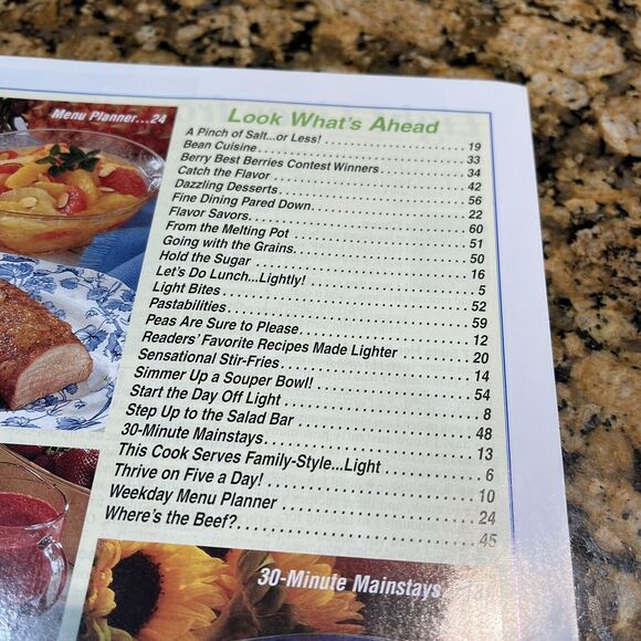 Taste of Homes Light And Tasty Cooking Recipe Magazines 2002 Back Issue Set Of 6 - Picture 5 of 13